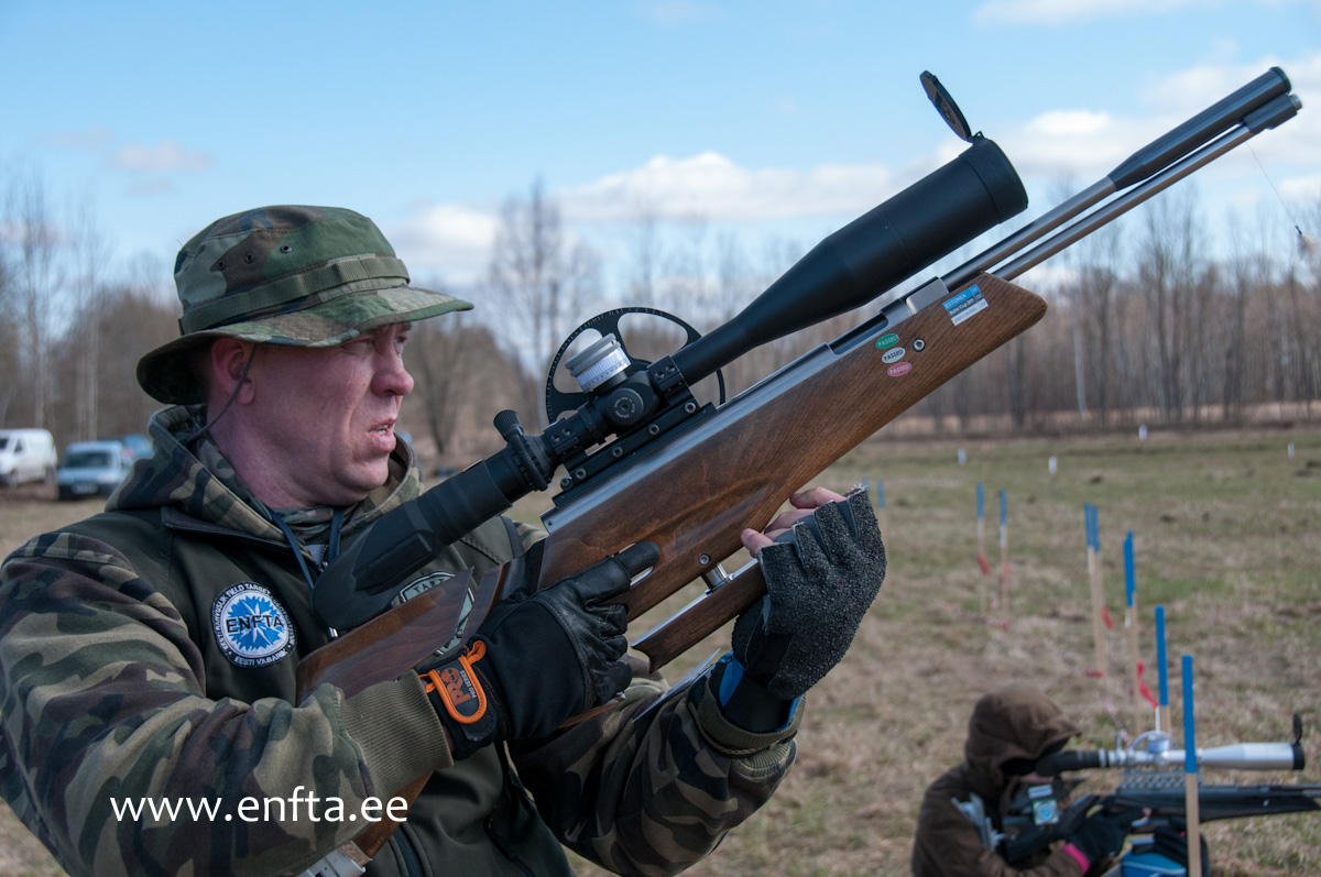 Meelis Kurvits, Weihrauch HW 97 KT V-Mach, Hawke SideWinder 8-32x56